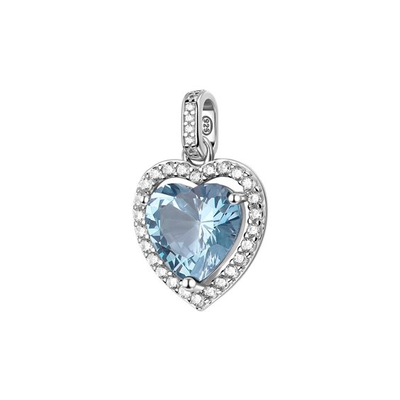 Charm Brosway Mujer FANCY CLOUD LIGHT BLUE in Plata Cubic Zirconia FCL125 - FCL125